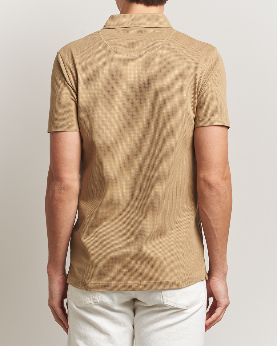 Mies | Pikeet | Sunspel | Riviera Polo Shirt Tan