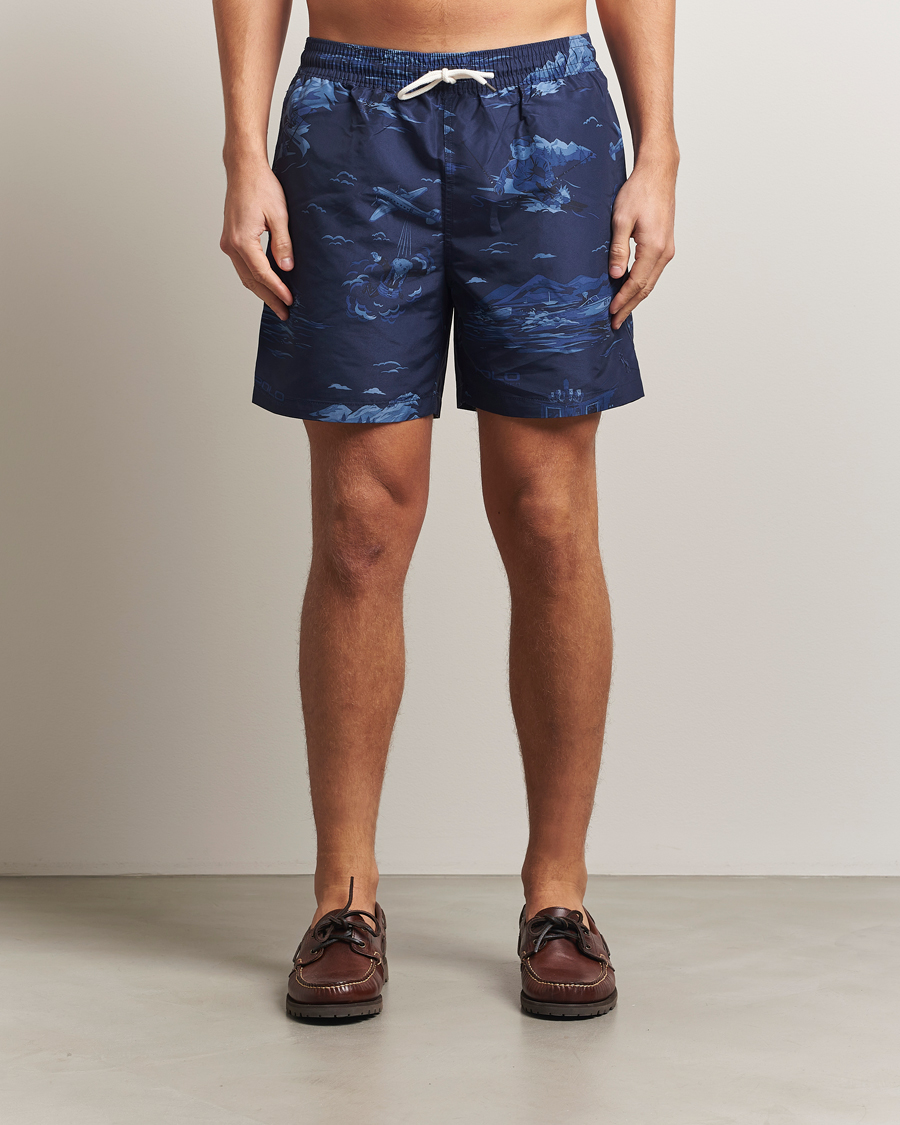 Mies | Uimahousut | Polo Ralph Lauren | Traveler Printed Mid Trunk Spy Bear