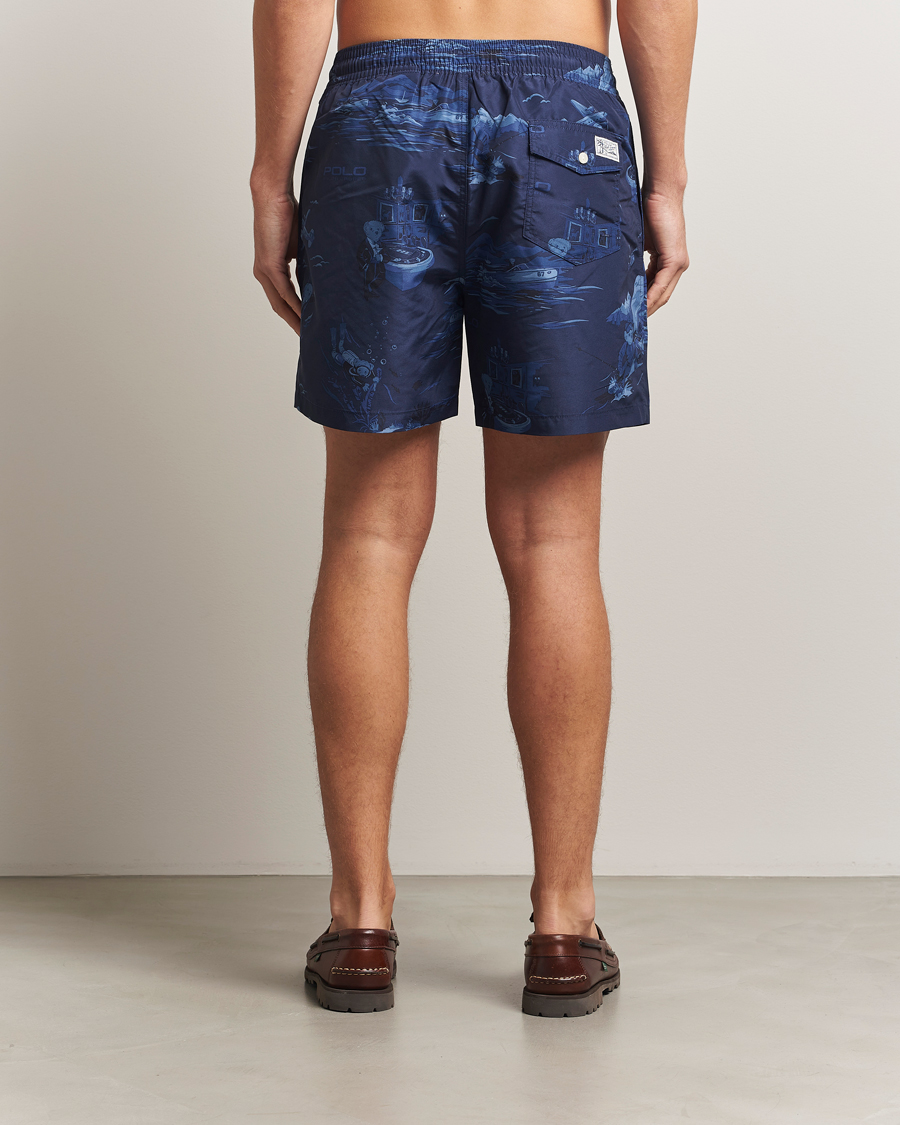 Mies | Uimahousut | Polo Ralph Lauren | Traveler Printed Mid Trunk Spy Bear