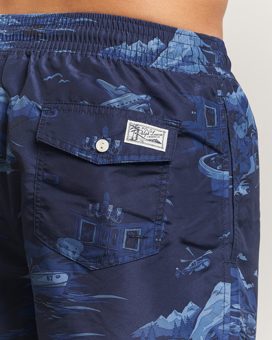 Mies | Uimahousut | Polo Ralph Lauren | Traveler Printed Mid Trunk Spy Bear