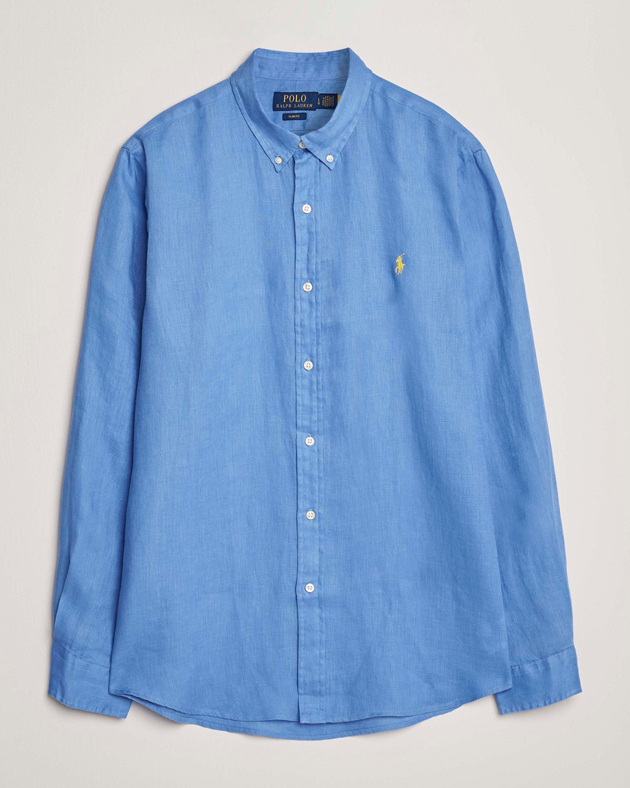 Mies | Kauluspaidat | Polo Ralph Lauren | Slim Fit Linen Shirt Harbour Island