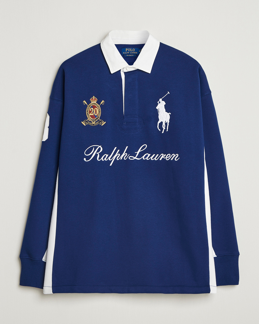Mies | Puserot | Polo Ralph Lauren | Big Pony Rugby Sweater Fall Royal