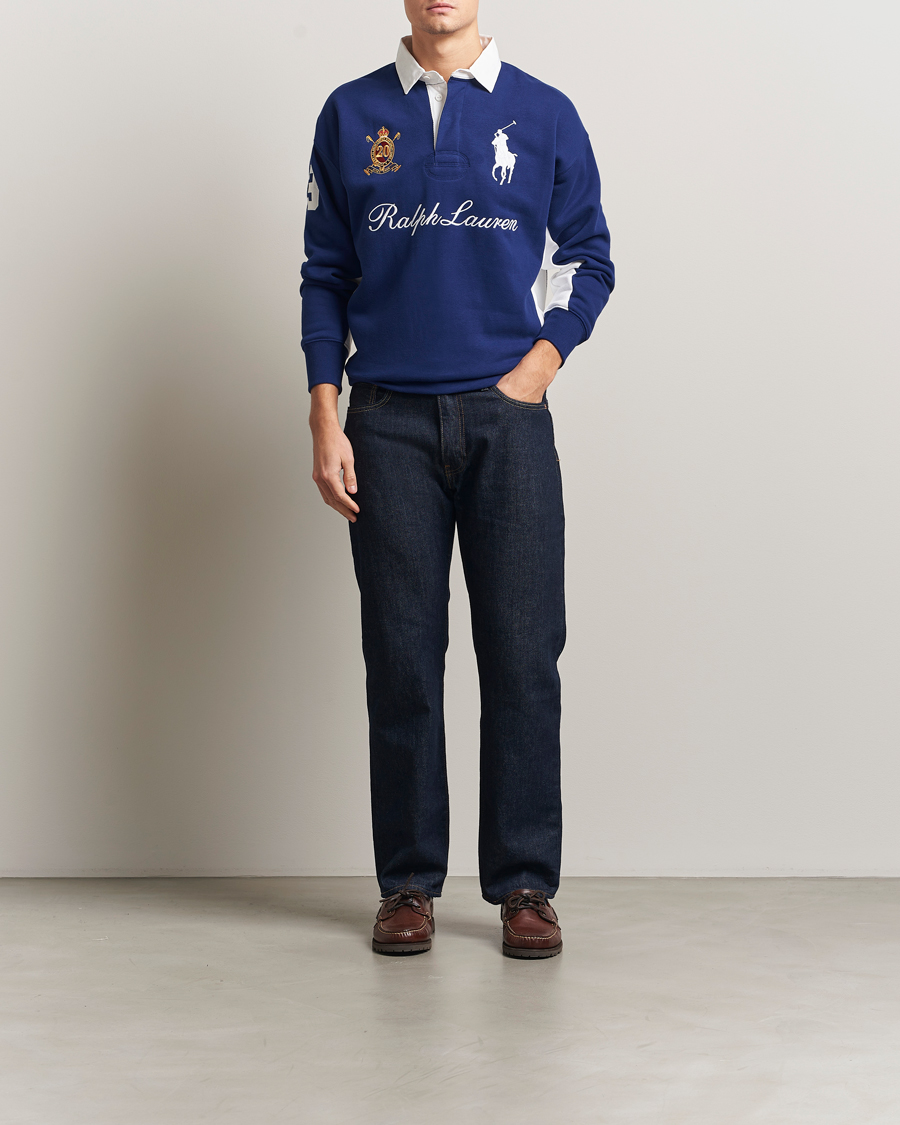 Mies | Puserot | Polo Ralph Lauren | Big Pony Rugby Sweater Fall Royal