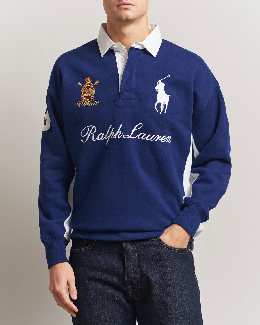 Mies | Puserot | Polo Ralph Lauren | Big Pony Rugby Sweater Fall Royal