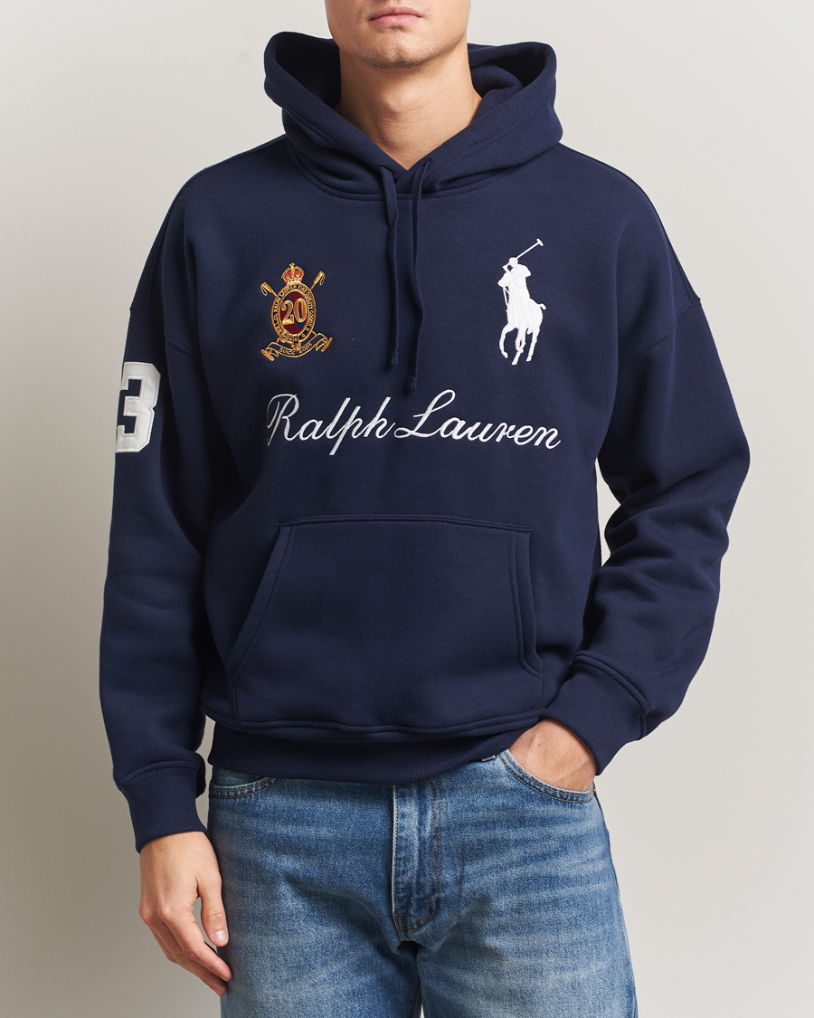 Mies | Puserot | Polo Ralph Lauren | Big Pony Hoodie Cruise Navy
