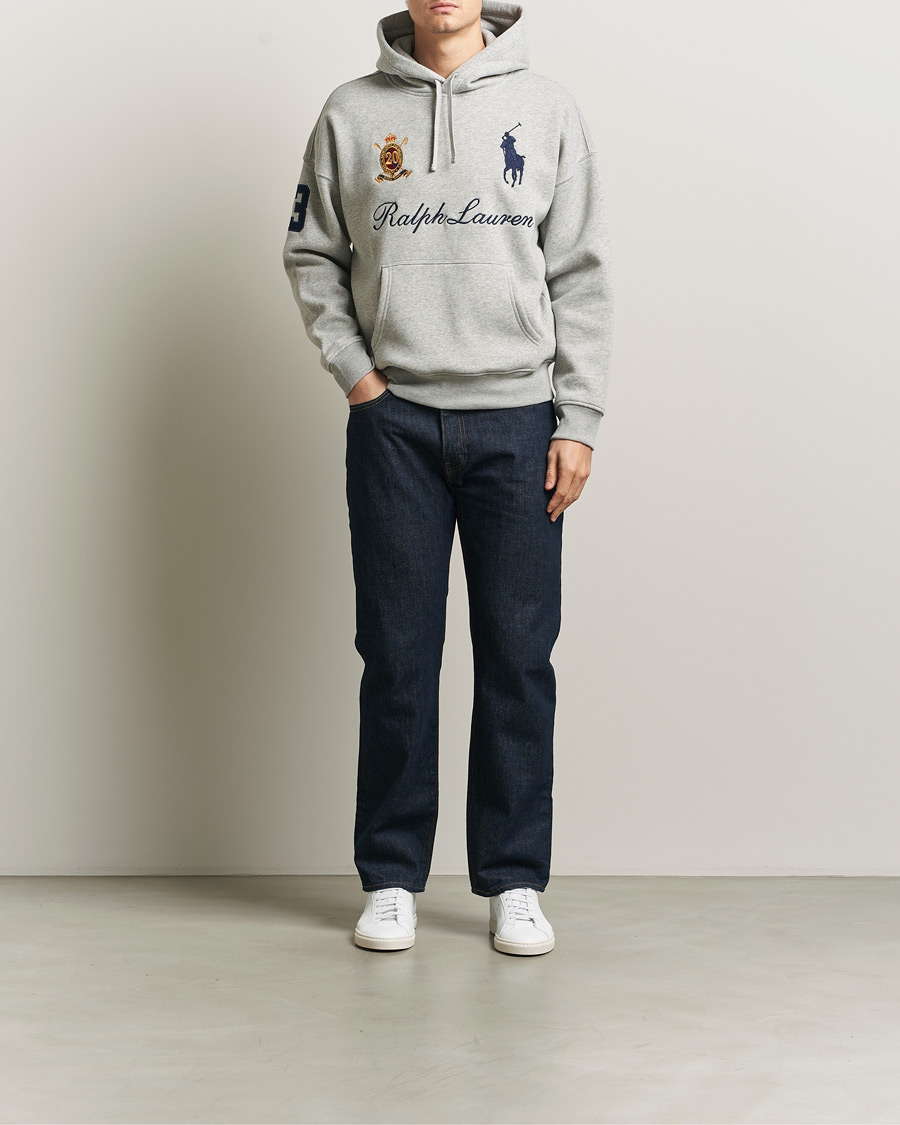 Mies | Puserot | Polo Ralph Lauren | Big Pony Hoodie Andover Heather