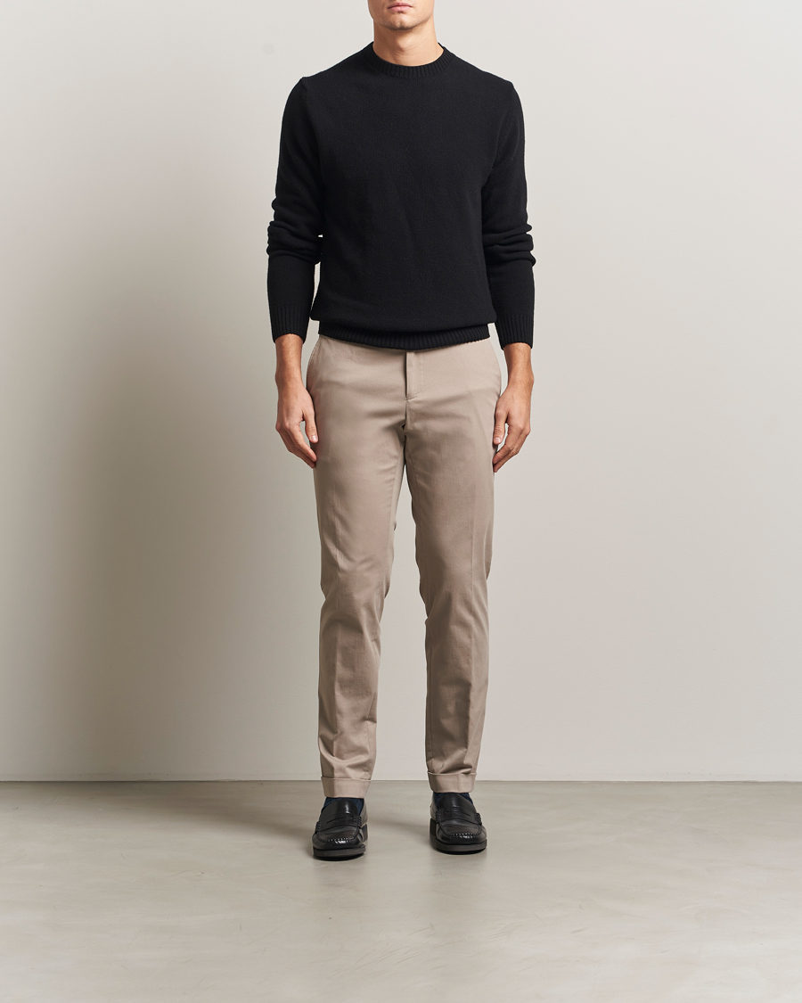 Mies | Housut | BOSS BLACK | Genius Cotton Trousers Beige