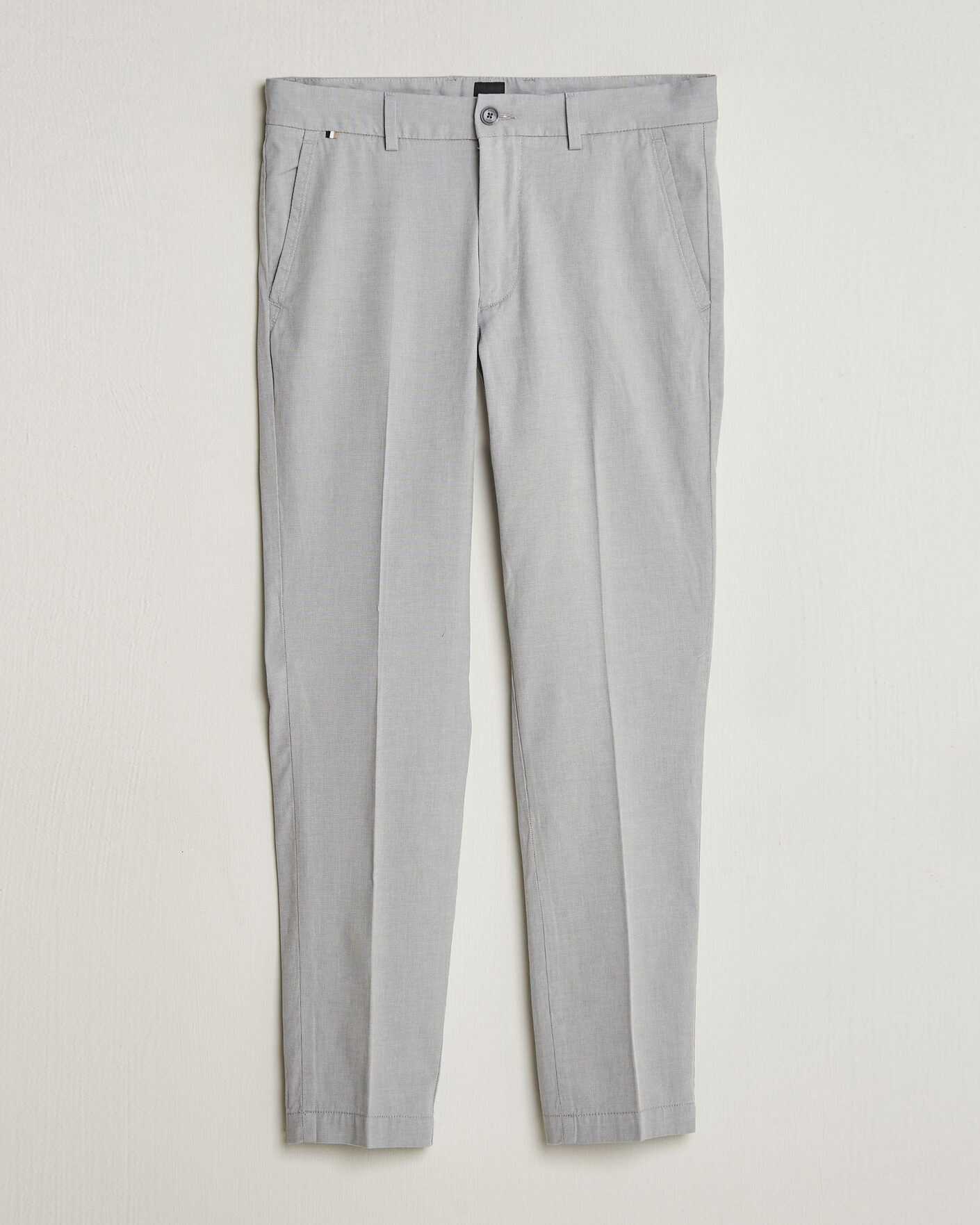 Mies | Housut | BOSS BLACK | Kaiton Structured Chinos Silver