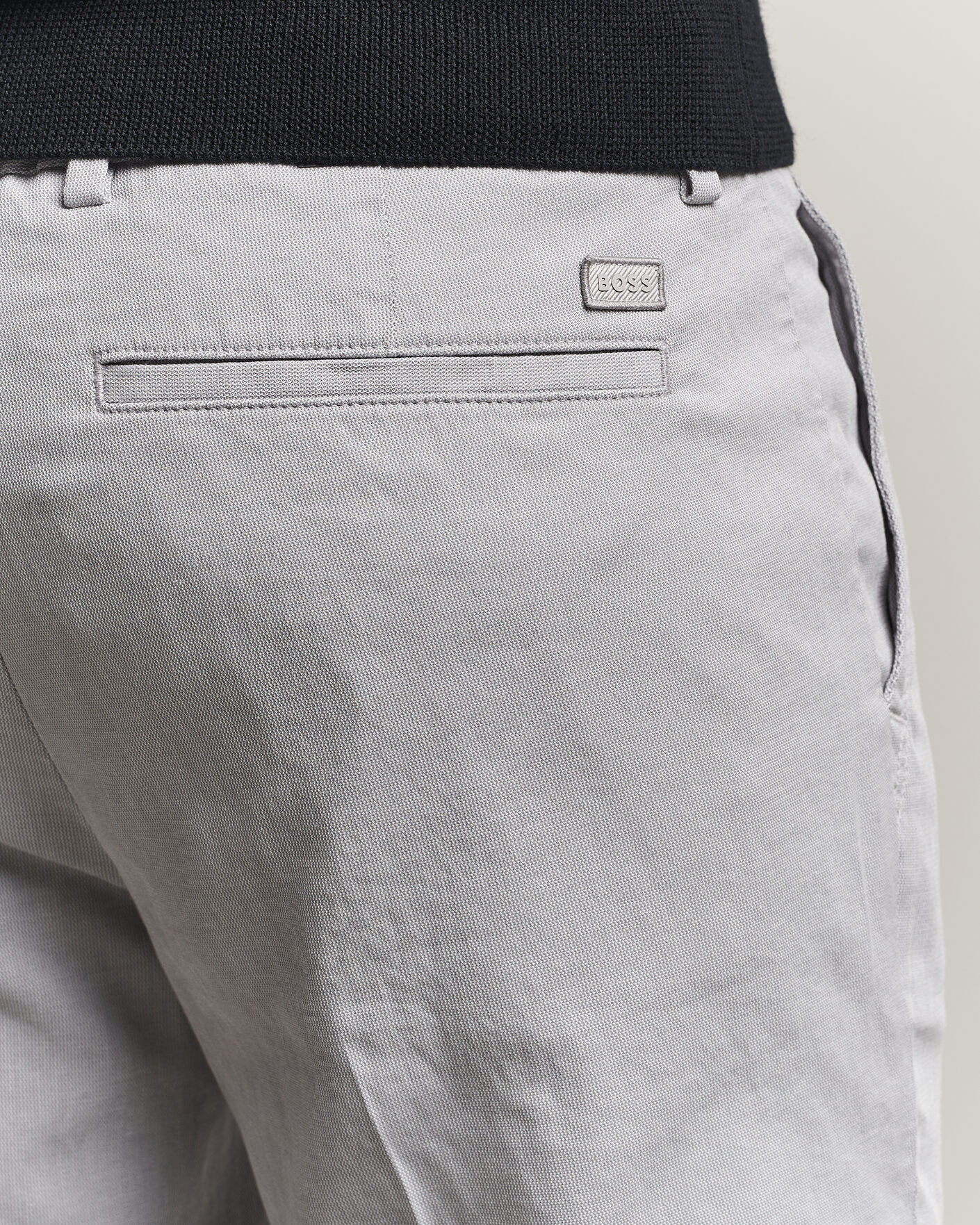 Mies | Housut | BOSS BLACK | Kaiton Structured Chinos Silver