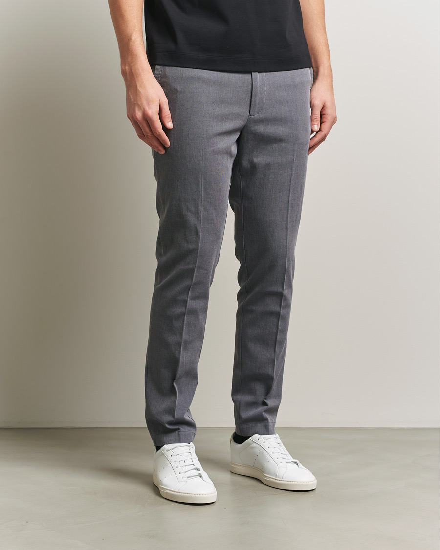 Mies | Housut | BOSS BLACK | Kaiton Structured Chinos Dark Blue
