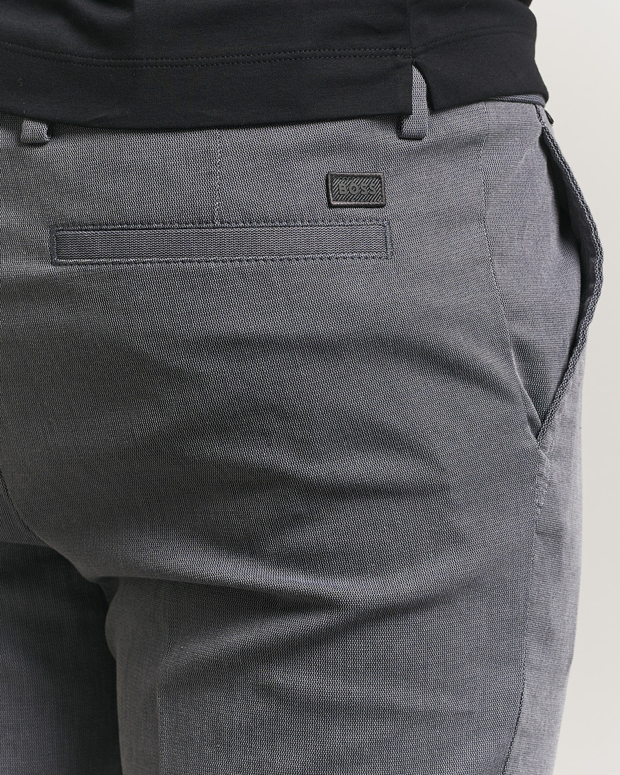 Mies | Housut | BOSS BLACK | Kaiton Structured Chinos Dark Blue