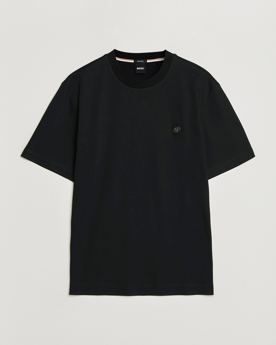 Mies | T-paidat | BOSS BLACK | Taut Regular Fit T-Shirt Black