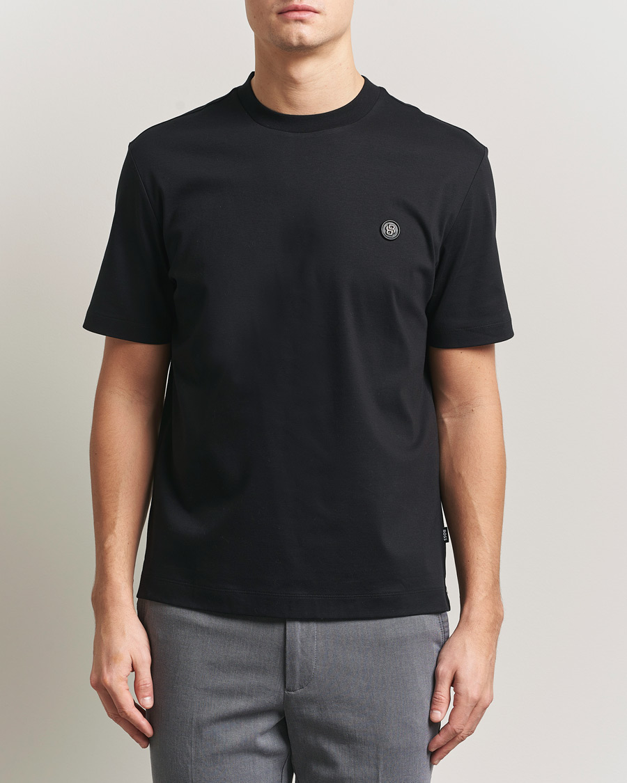 Mies | T-paidat | BOSS BLACK | Taut Regular Fit T-Shirt Black