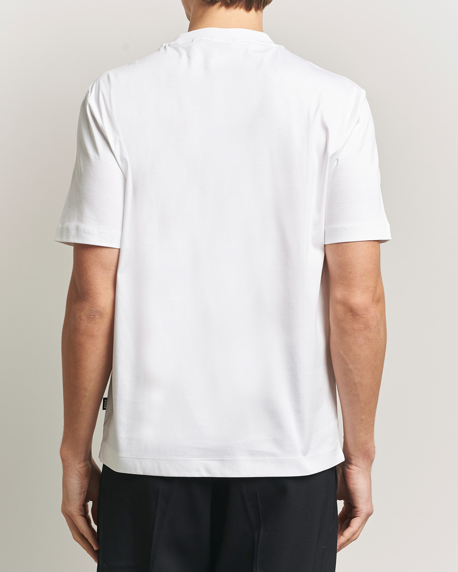 Mies | T-paidat | BOSS BLACK | Taut Regular Fit T-Shirt White