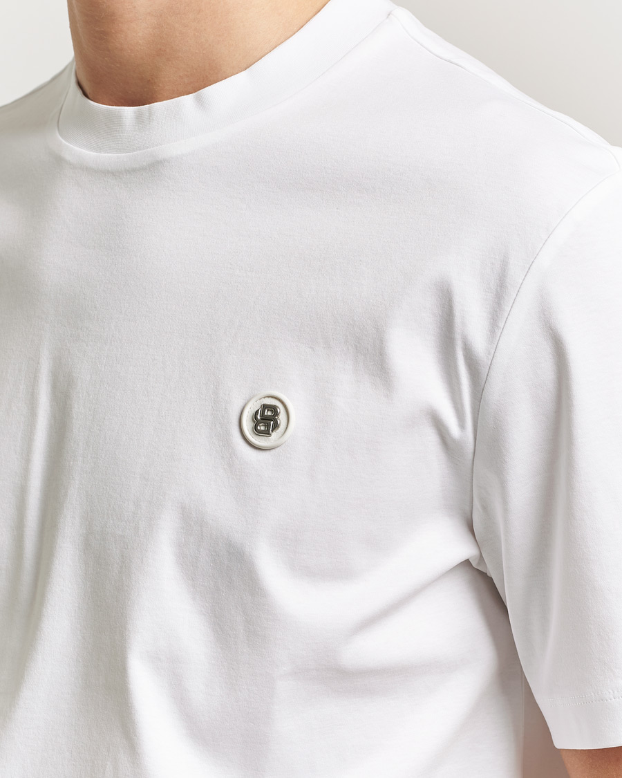 Mies | T-paidat | BOSS BLACK | Taut Regular Fit T-Shirt White
