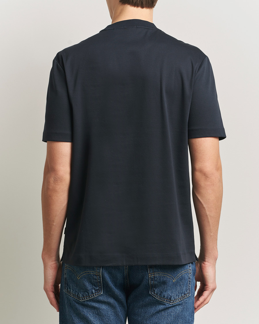 Mies | T-paidat | BOSS BLACK | Taut Regular Fit T-Shirt Dark Blue