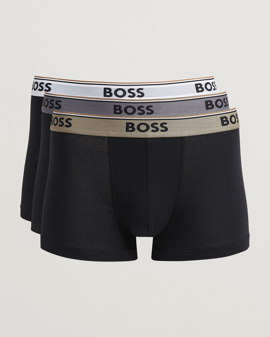 Mies | Alusvaatteet | BOSS BLACK | 3-Pack Trunk Black