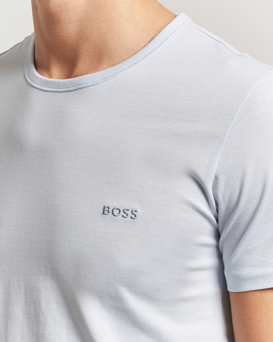 Mies | T-paidat | BOSS BLACK | 3-Pack Crew Neck T-Shirt Green/Blue/Navy