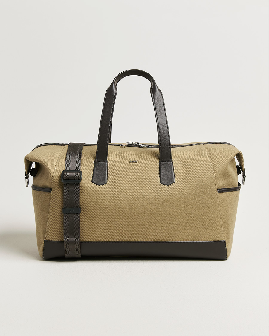 Mies | Laukut | BOSS BLACK | Dakkar Holdall Dark Beige