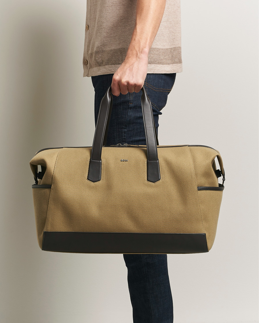 Mies | Laukut | BOSS BLACK | Dakkar Holdall Dark Beige