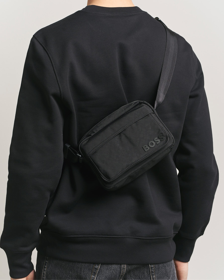 Mies | Laukut | BOSS BLACK | Catch Nylon Bum Bag Black