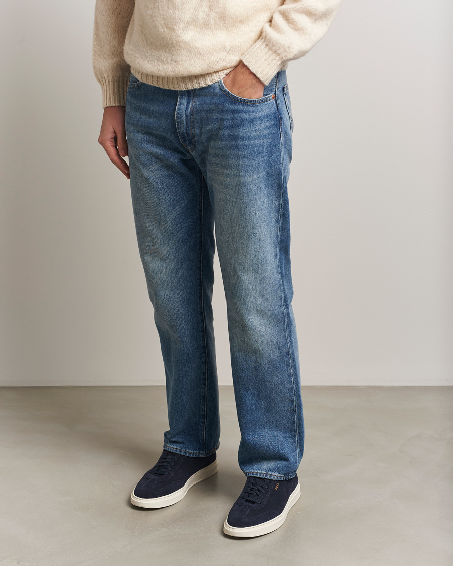 Mies | Tennarit | BOSS BLACK | Kieran Suede Sneaker Dark Blue