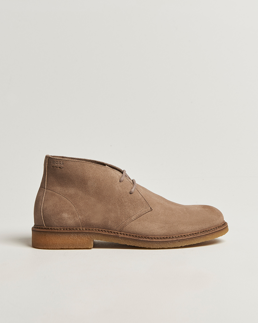 Mies | Nilkkurit | BOSS BLACK | Kope Suede Desert Boots Medium Beige
