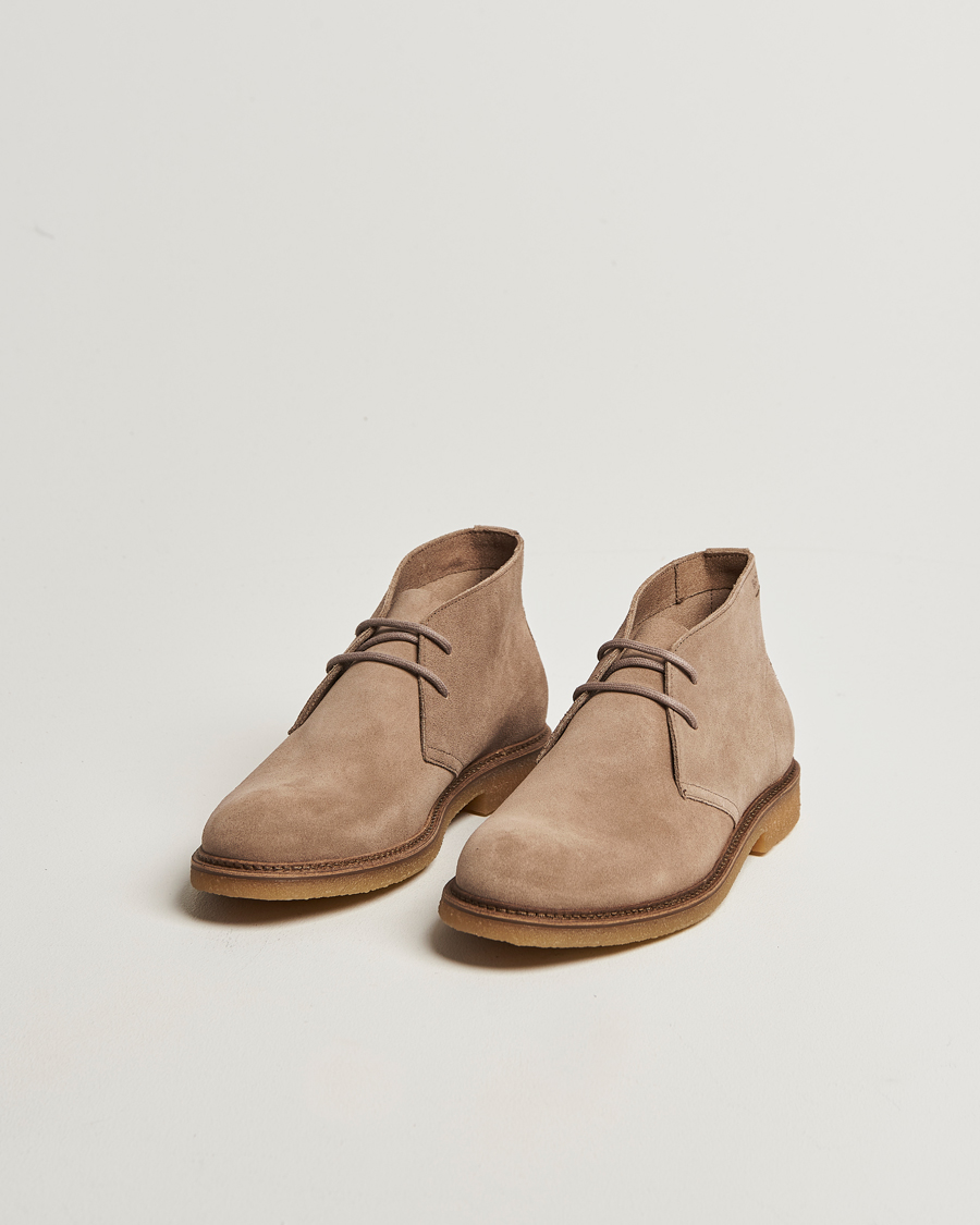 Mies | Nilkkurit | BOSS BLACK | Kope Suede Desert Boots Medium Beige