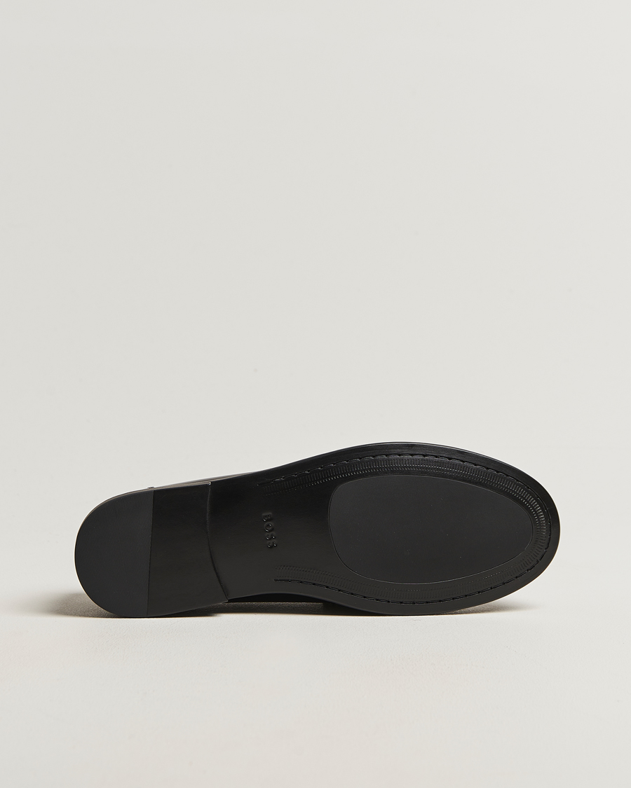 Mies | Loaferit | BOSS BLACK | Tevan Leather Moccasin Black