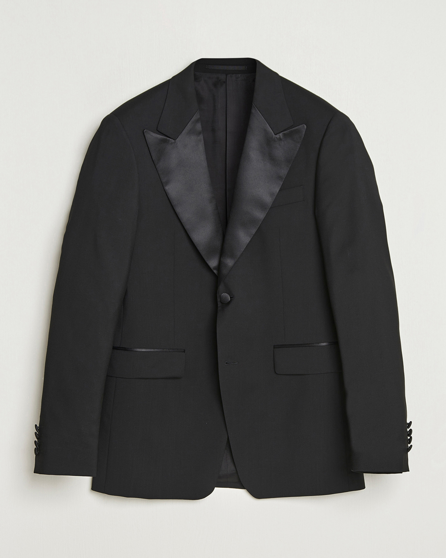 Mies | Pikkutakit | Tiger of Sweden | Jeffers Tuxedo Blazer Black