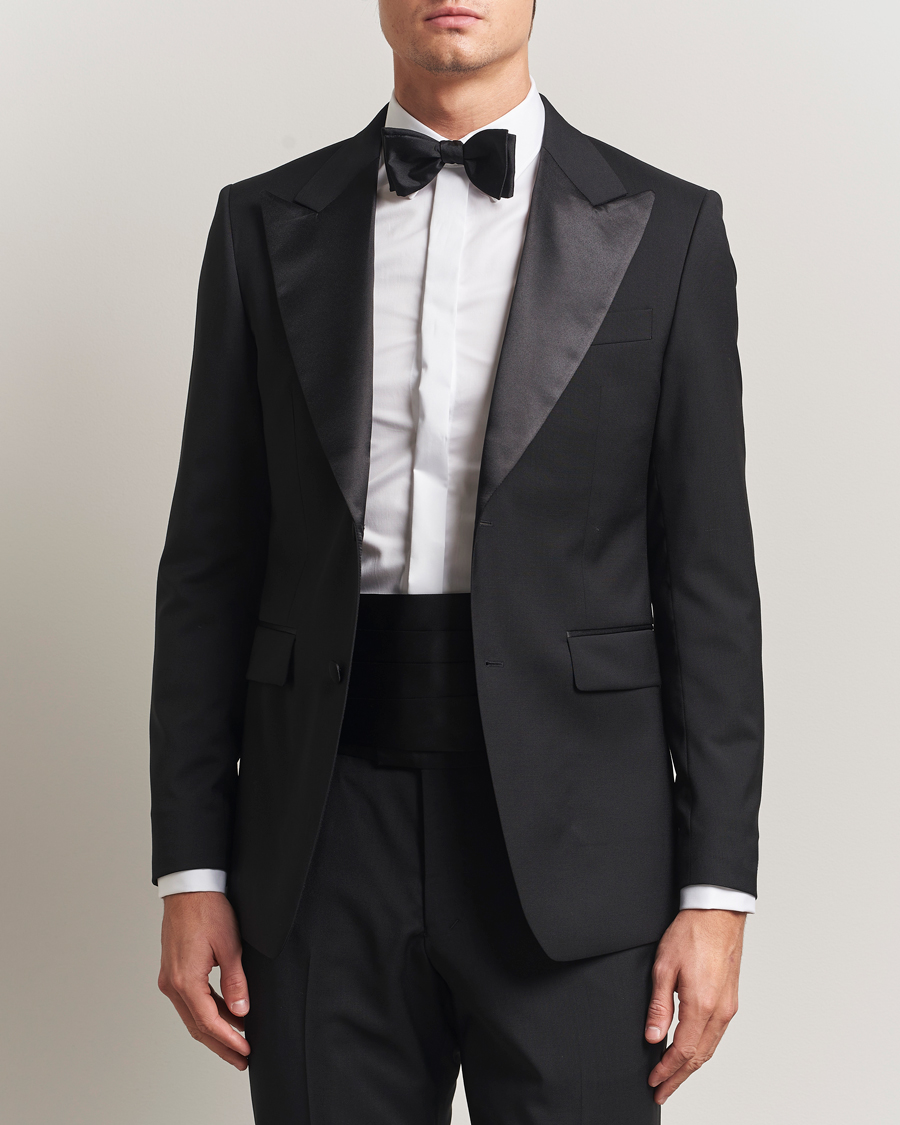 Mies | Pikkutakit | Tiger of Sweden | Jeffers Tuxedo Blazer Black