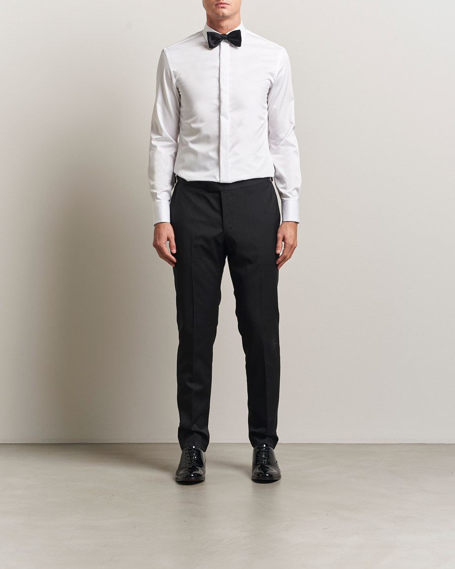 Mies | Kauluspaidat | Tiger of Sweden | Adley Tuxedo Shirt Pure White