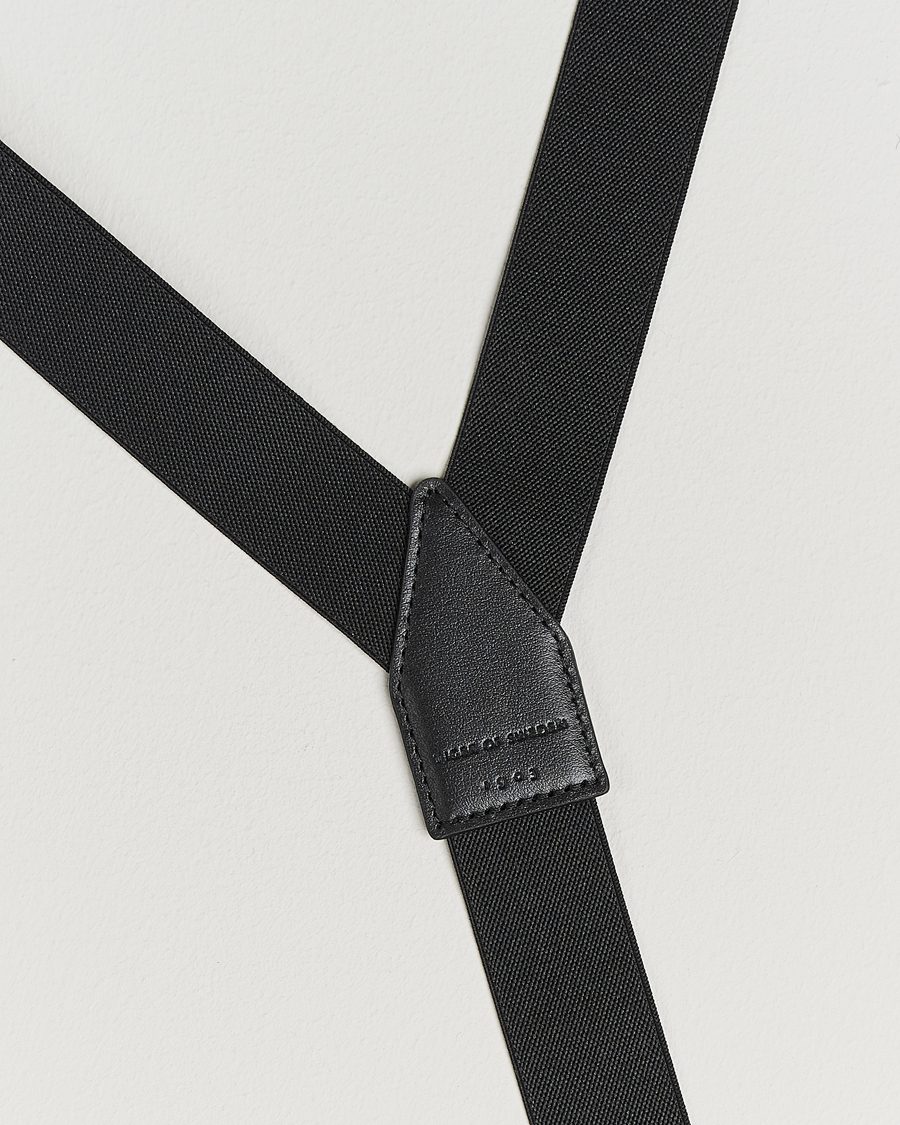 Mies | Tiger of Sweden Sessato Braces Black | Tiger of Sweden | Sessato Braces Black