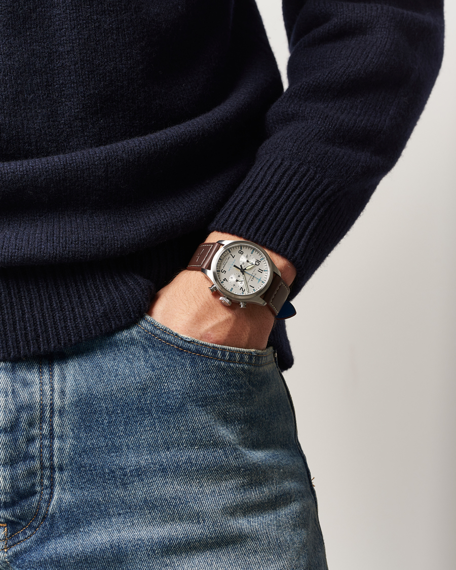 Mies | Timex Waterbury Ace Pan Chronograph 41mm Silver Dial | Timex | Waterbury Ace Pan Chronograph 41mm Silver Dial