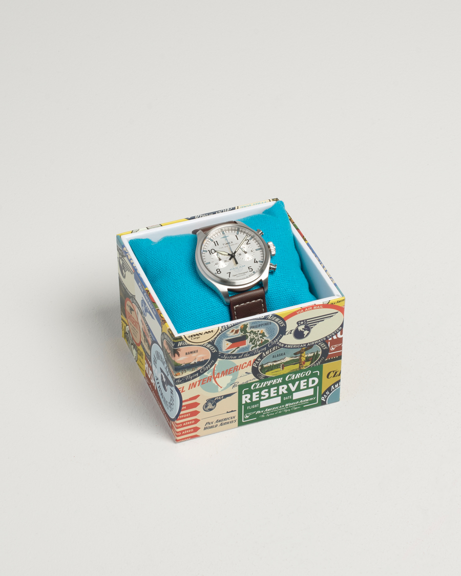 Mies | Timex Waterbury Ace Pan Chronograph 41mm Silver Dial | Timex | Waterbury Ace Pan Chronograph 41mm Silver Dial