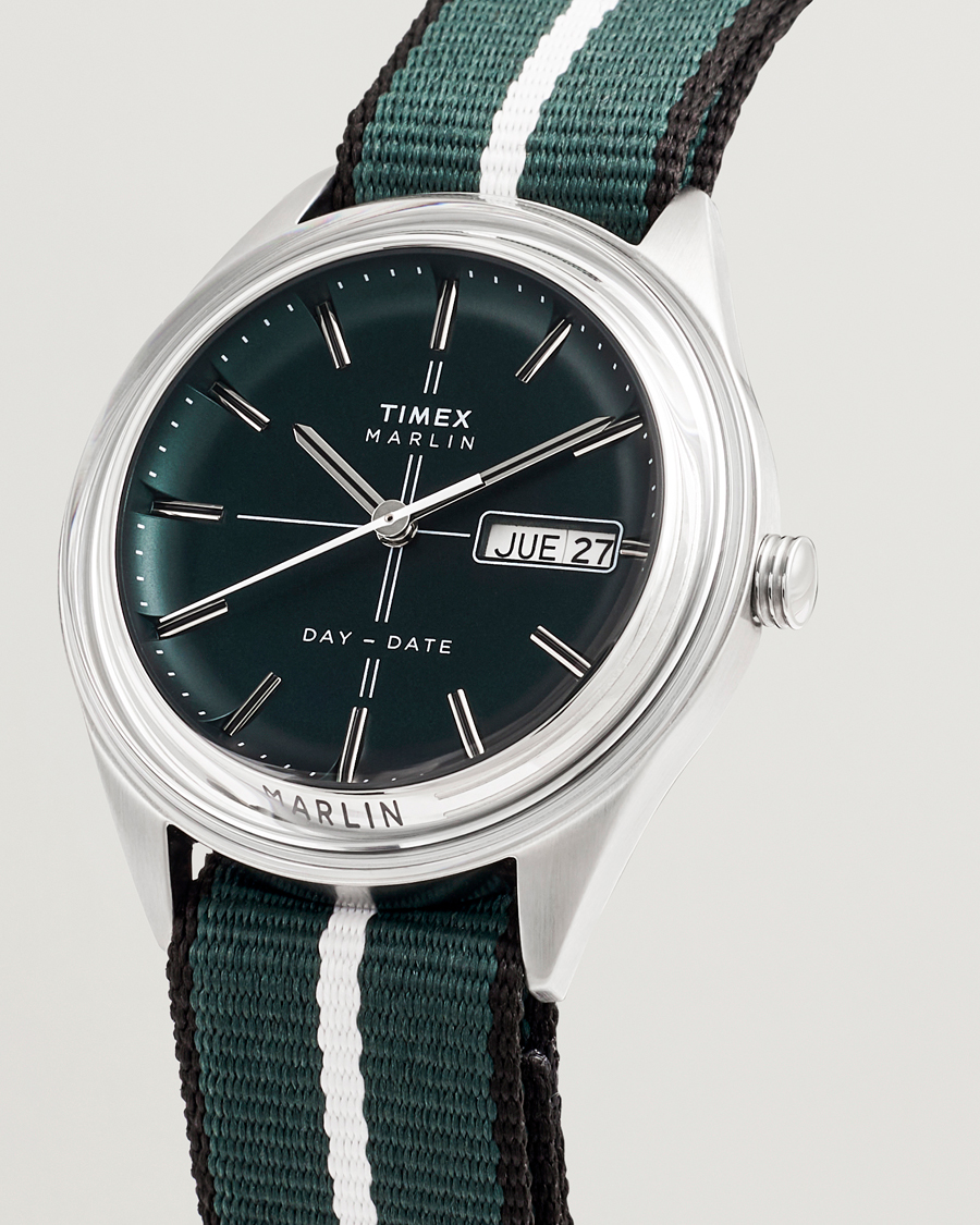 Mies | Timex Marlin Jet 3-Hand Quartz 39mm Green Dial | Timex | Marlin Jet 3-Hand Quartz 39mm Green Dial