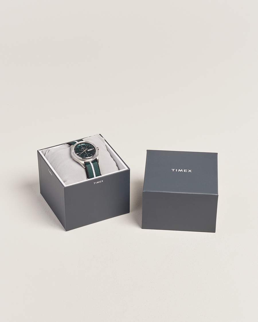 Mies | Timex Marlin Jet 3-Hand Quartz 39mm Green Dial | Timex | Marlin Jet 3-Hand Quartz 39mm Green Dial