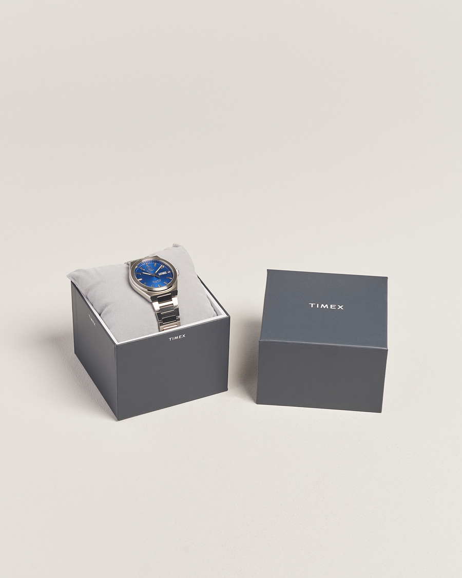 Mies | Timex Q Continental Day/Date 38mm Blue Dial | Timex | Q Continental Day/Date 38mm Blue Dial