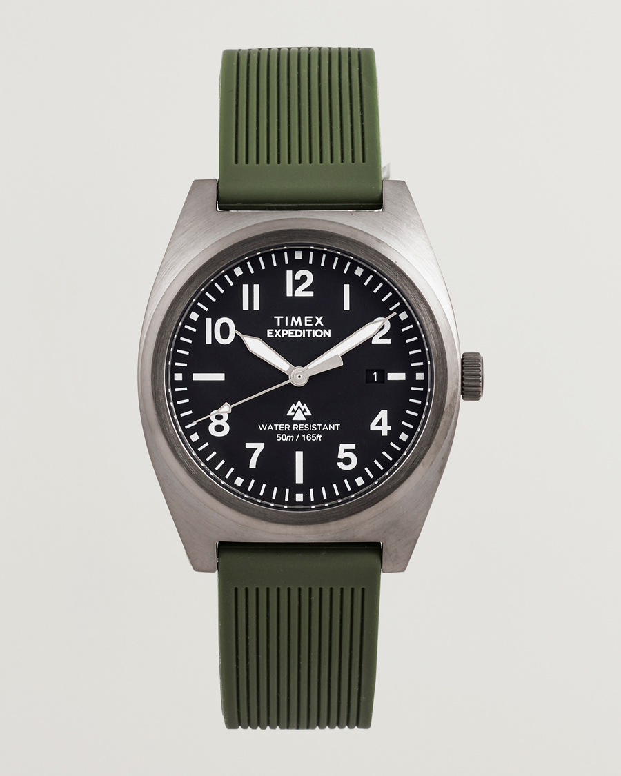 Mies | Timex Expedition Capstone Silicone Strap 39mm Black Dial | Timex | Expedition Capstone Silicone Strap 39mm Black Dial