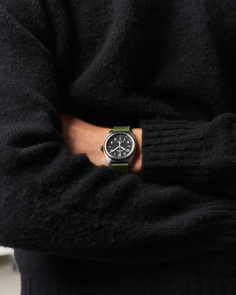 Mies | Timex Expedition Capstone Silicone Strap 39mm Black Dial | Timex | Expedition Capstone Silicone Strap 39mm Black Dial