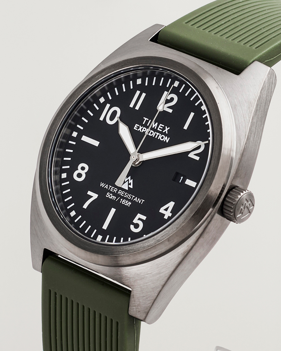 Mies | Timex Expedition Capstone Silicone Strap 39mm Black Dial | Timex | Expedition Capstone Silicone Strap 39mm Black Dial