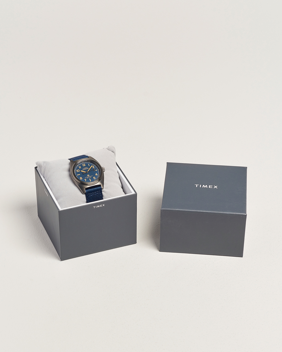 Mies | Timex Expedition Capstone rPET Strap 39mm Blue Dial | Timex | Expedition Capstone rPET Strap 39mm Blue Dial