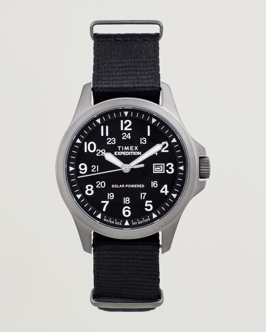 Mies | Timex Expedition Field Post Solar rPET Strap 36mm Black Dial | Timex | Expedition Field Post Solar rPET Strap 36mm Black Dial
