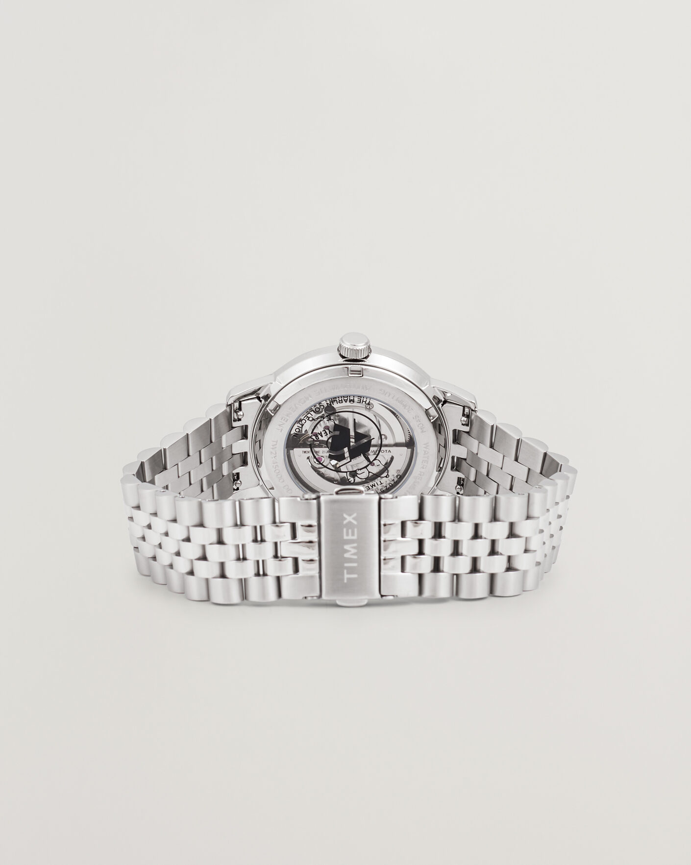 Mies | Timex Timex X Peanuts Snoopy Marlin Automatic 40mm Silver | Timex | X Peanuts Snoopy Marlin Automatic 40mm Silver