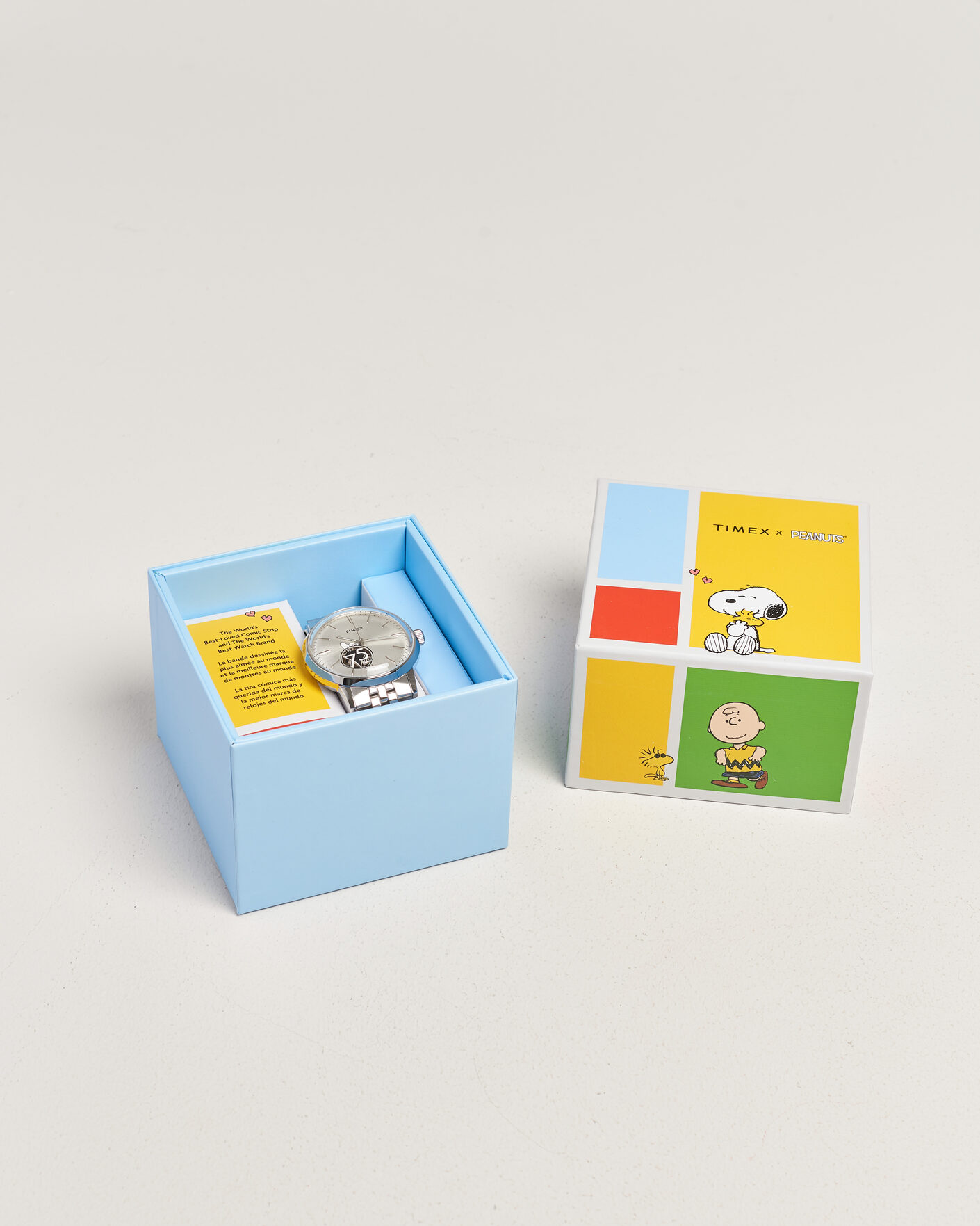 Mies | Timex Timex X Peanuts Snoopy Marlin Automatic 40mm Silver | Timex | X Peanuts Snoopy Marlin Automatic 40mm Silver