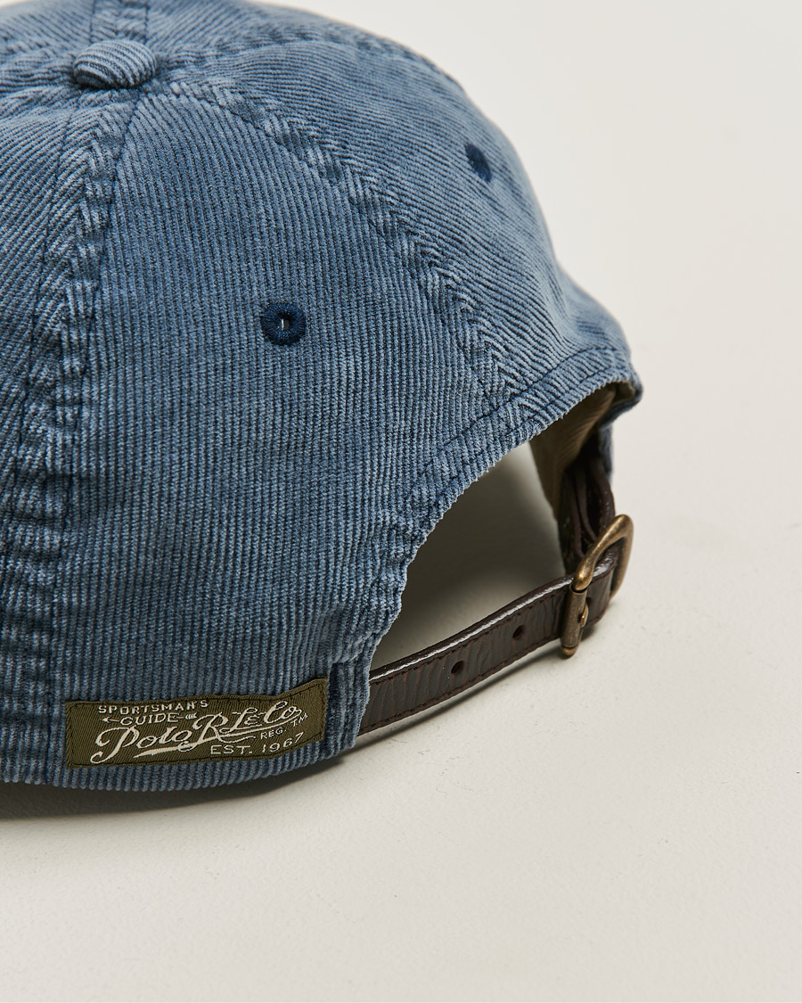 Mies | Päähineet | Polo Ralph Lauren | Corduroy Bill Cap Faded Navy
