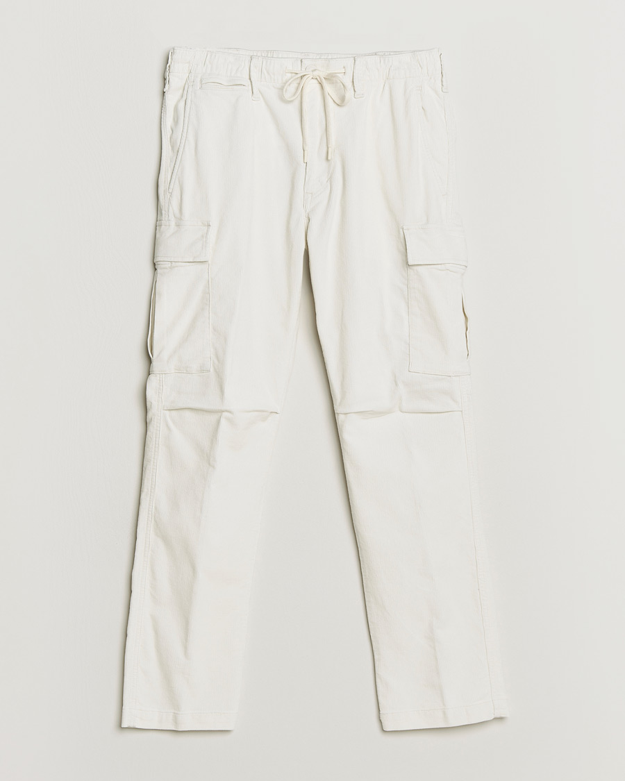 Mies | Housut | Polo Ralph Lauren | Corduroy Cargo Pants Antique Cream