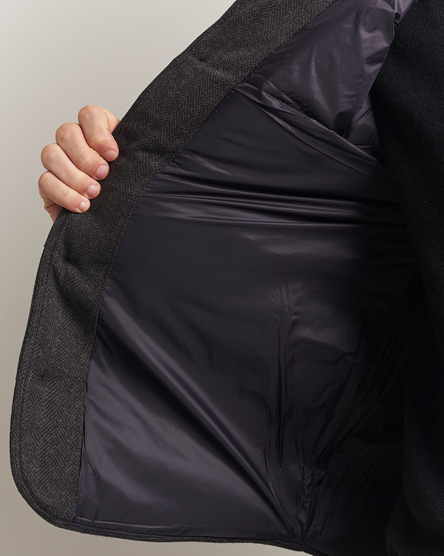 Mies | Ulkoliivit | Polo Ralph Lauren | Knitted Herringbone Vest Dark Charcoal Heather