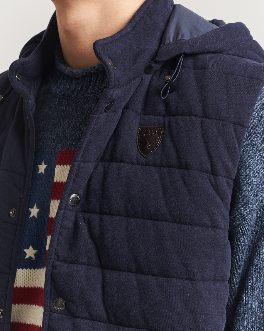 Mies | Ulkoliivit | Polo Ralph Lauren | Double Knitted Vest RL Navy