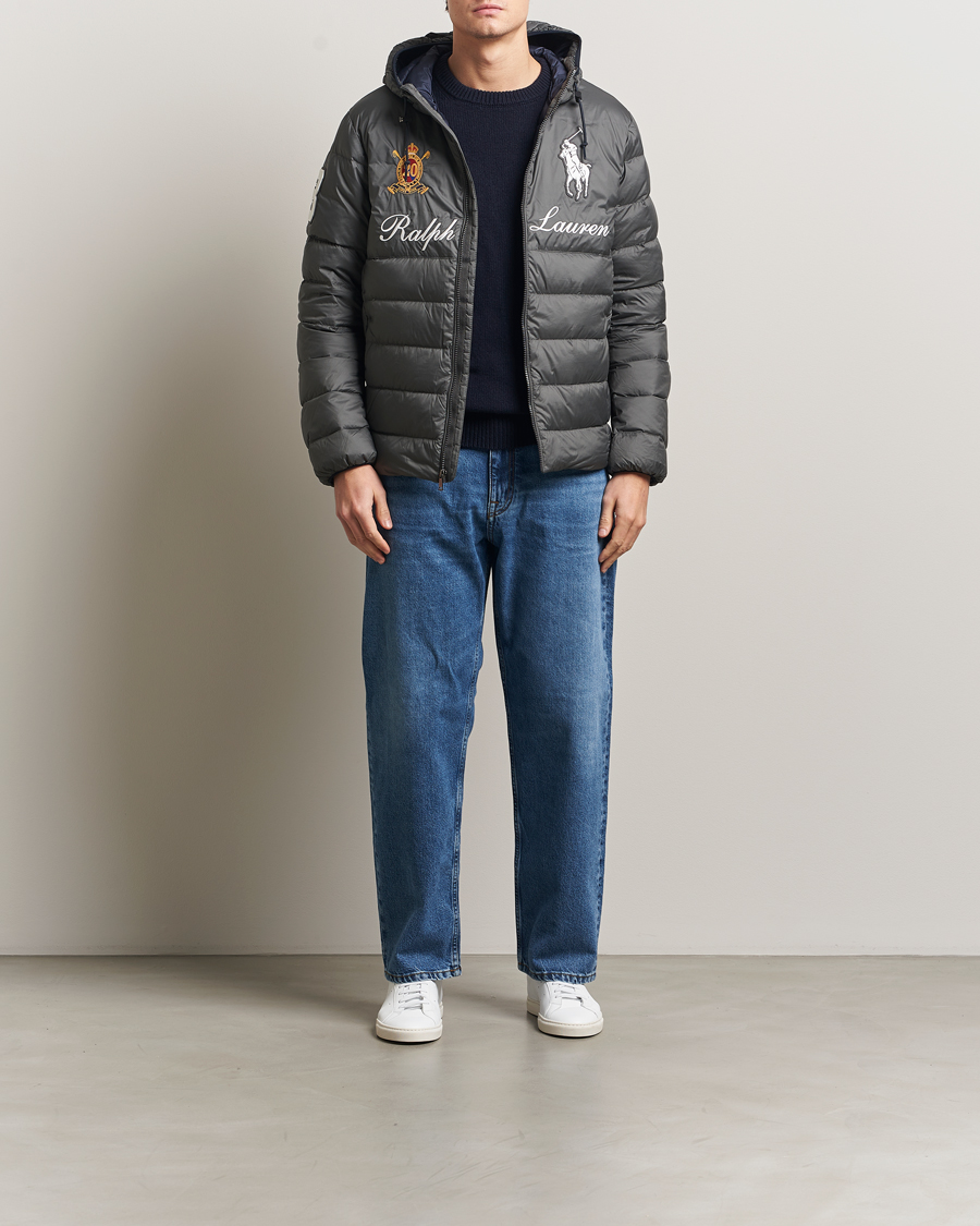 Mies | Takit | Polo Ralph Lauren | Colden Snow Polo Hodded Jacket Charcoal Grey
